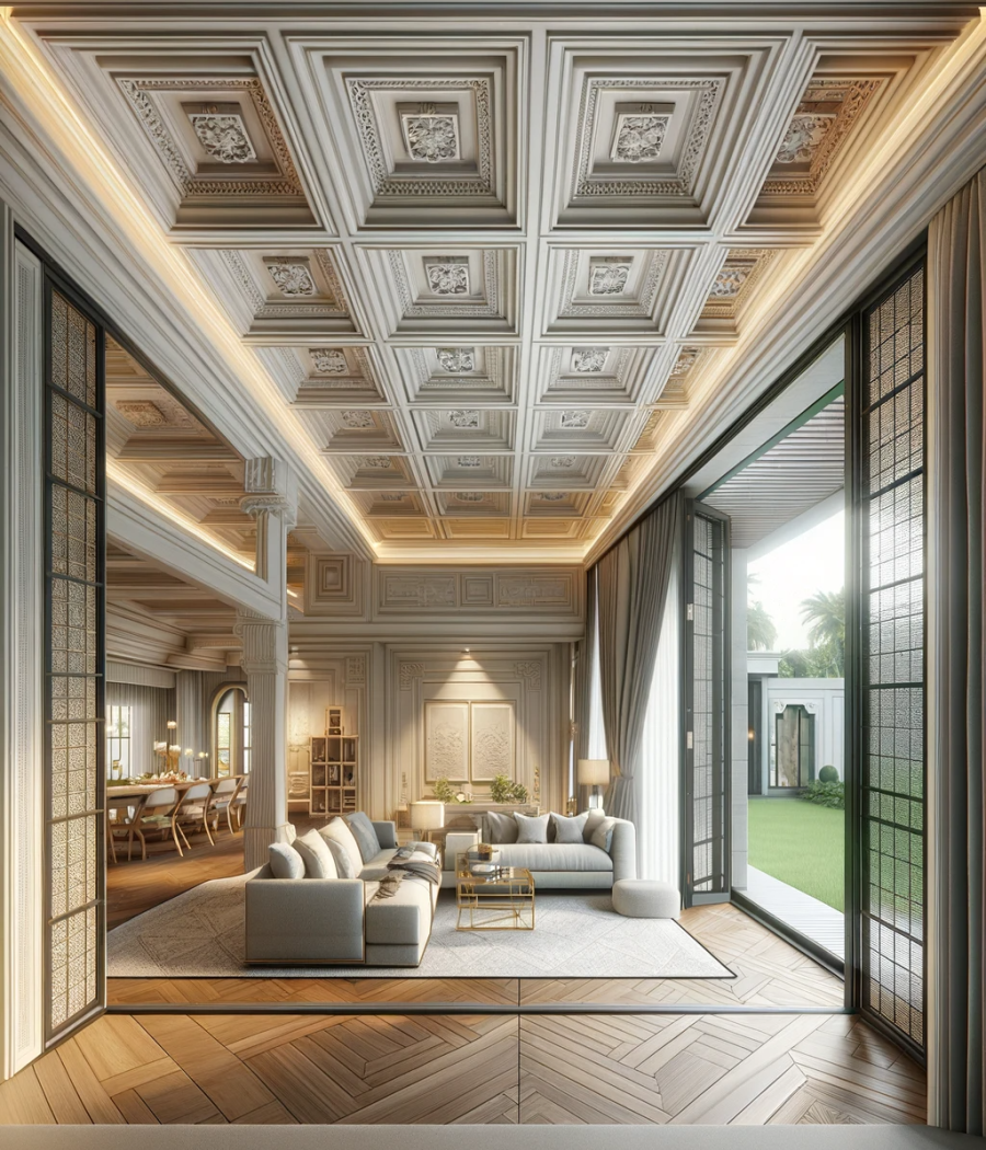 Coffered Ceiling